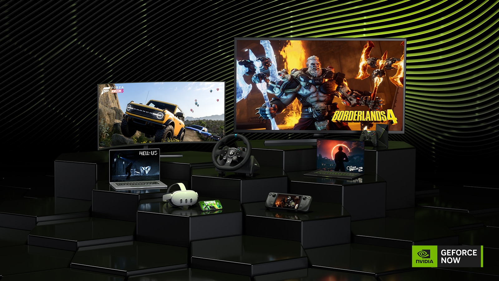 GeForce NOW ora è potente come una RTX 5080 e raddoppia la compatibilità